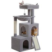 Pawz Road –Kratzbaum 104 cm–mit Höhlen grau von Pawz Road