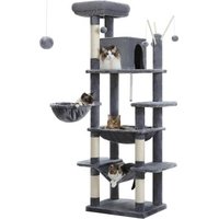 Pawz Road Kratzbaum 175cm große Katzenbaum Sisalstamm von Pawz Road