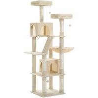 Pawz Road großer Katzenbaum 180cm beige von Pawz Road
