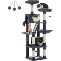 Pawz Road großer Katzenbaum 180cm dunkelgrau von Pawz Road