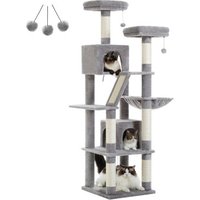 Pawz Road großer Katzenbaum 180cm grau von Pawz Road