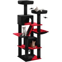 Pawz Road großer Katzenbaum 180cm schwarz von Pawz Road