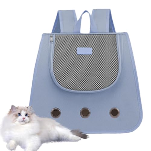 Pcingsia Haustier-Outing-Rucksack | Hundetragerucksack | voll belüftetes Netzgewebe, verstellbar, tragbarer Rucksack für Katzen und Welpen zum Wandern, Reisen, Spazierengehen, Radfahren Pcingsia Haustier-Outing-Rucksack | Hundetragerucksack | voll belüftetes Netzgewebe, verstellbar, tragbarer Rucksack für Katzen und Welpen zum Wandern, Reisen, Spazierengehen, Radfahren von Pcingsia