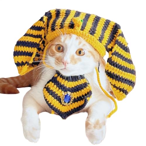 Pcingsia Hundekostüme – Ägyptisches Hundekostüm Haustierzubehör – Party-Outfits, verstellbarer Hut, Bandana, Foto-Requisiten für kleine, mittelgroße Rassen, Katzen, Hunde Pcingsia Hundekostüme – Ägyptisches Hundekostüm Haustierzubehör – Party-Outfits, verstellbarer Hut, Bandana, Foto-Requisiten für kleine, mittelgroße Rassen, Katzen, Hunde von Pcingsia