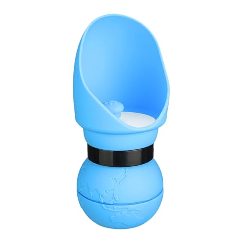Pcingsia Tragbare Hunde-Wasserflasche, Reise-Haustier-Futterspender – Hunde-Trinkflasche, faltbarer Futterbehälter, Hunde-Wasserspender für Katzen, Hunde, Spaziergänge, Camping, Reisen von Pcingsia