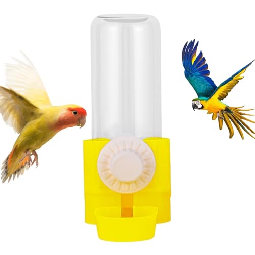 Pcingsia Vogel-Wasserspender, Wasserspender für , Wasserspender für , Wasserspender für Vögel, große Kapazität, Wasserflasche für Hamster, Eichhörnchen, , Meerschweinchen von Pcingsia