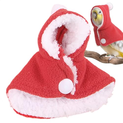 Pcingsia Warmes Winter-Vogel-Outfit, Winter-Haustier-Vogel-Outfit, Kleidung, Kostüm, Haustier-Vogelzubehör, Weihnachtsfeiern, Kleintier-Bekleidung für Papageien, Nymphensittiche, Sittiche, Sittiche Pcingsia Warmes Winter-Vogel-Outfit, Winter-Haustier-Vogel-Outfit, Kleidung, Kostüm, Haustier-Vogelzubehör, Weihnachtsfeiern, Kleintier-Bekleidung für Papageien, Nymphensittiche, Sittiche, Sittiche von Pcingsia