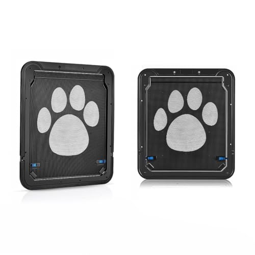 Pcivzxam Sicherheitsverriegelung für Haustiertür mit Magnetischem Hundegitter, Anti-Schutz für Katzen und Hunde, Tür für Haustiere Pcivzxam Sicherheitsverriegelung für Haustiertür mit Magnetischem Hundegitter, Anti-Schutz für Katzen und Hunde, Tür für Haustiere von Pcivzxam