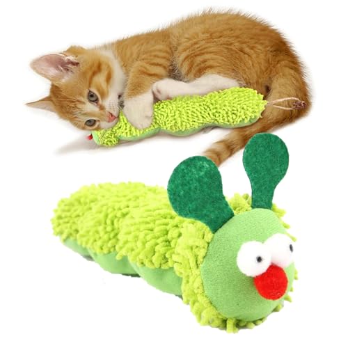 PcvGef Katzenminze, Interaktives Spielzeug für Katzen, Katzenminze Kissen, Spielzeug für Katzen zur Zahnpflege, Weiches und Langlebiges Katzenspielzeug PcvGef Katzenminze, Interaktives Spielzeug für Katzen, Katzenminze Kissen, Spielzeug für Katzen zur Zahnpflege, Weiches und Langlebiges Katzenspielzeug von PcvGef