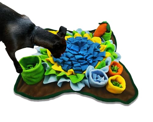 Schnüffelmatte für Hunde, Haustiere, langsames Füttern, interaktives Spiel, Schnüffelpad, Puzzle, Hundespielzeug, fördert natürliche Futtersuchfähigkeiten, Training, Angstlinderung für kleine, von Pdyay
