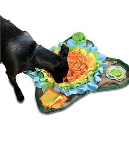 Schnüffelmatte für Hunde, Haustiere, langsames Füttern, interaktives Spiel, Schnüffelpad, Puzzle, Hundespielzeug, fördert natürliche Futtersuchfähigkeiten, Training, Angstlinderung für kleine, von Pdyay