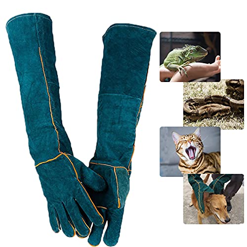 Bissfeste Handschuhe für den Umgang mit Tieren, PeSandy 60 cm/ 23,6 Zoll Anti-Biss Arbeitshandschuhe zum Schweißen, Pflegen, Umgang mit Hund/ Katze/ Vogel/ Schlange/ Papagei/ Eidechse/ Reptilien Bissfeste Handschuhe für den Umgang mit Tieren, PeSandy 60 cm/ 23,6 Zoll Anti-Biss Arbeitshandschuhe zum Schweißen, Pflegen, Umgang mit Hund/ Katze/ Vogel/ Schlange/ Papagei/ Eidechse/ Reptilien von PeSandy