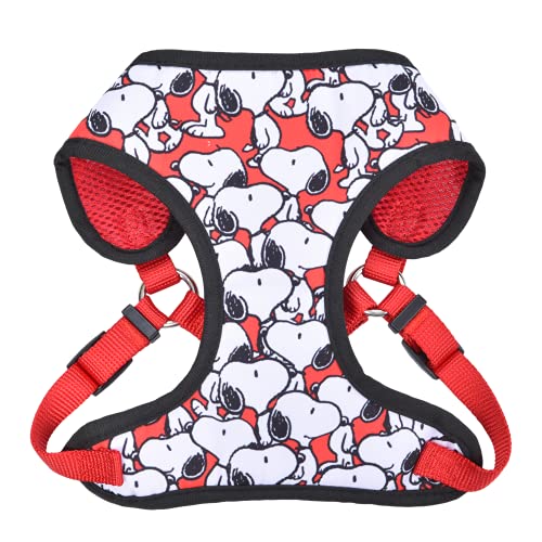 Peanuts Charlie Brown Snoopy Red Dog Harness, Size Large | Large White Dog Harnesses with Red Features, Dog Harness for Large Dogs | No Pull Dog Harness, Dog Apparel & Accessories for All Dogs von fetch FOR PETS