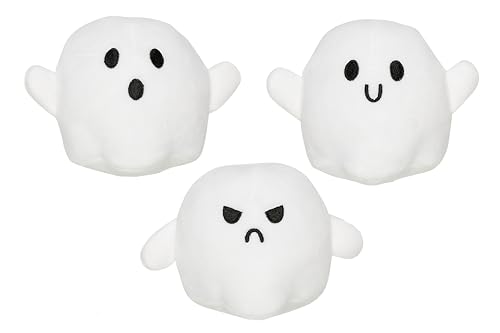 Pearhead Halloween Hundespielzeug, Weißes Geist Hundespielzeug, 3er Set, Halloween Haustier Spielzeug, Hundebesitzer Must Have Zubehör, Herbst Haustier Spielzeug Pearhead Halloween Hundespielzeug, Weißes Geist Hundespielzeug, 3er Set, Halloween Haustier Spielzeug, Hundebesitzer Must Have Zubehör, Herbst Haustier Spielzeug von Pearhead