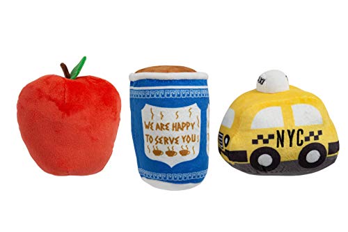 Pearhead New Bark City Pet Toys, Plush Dog Squeaker Toys and Cat Teaser Toys, Dog Owner and Cat Owner Pet Toy Sets, Must Have Pet Accessories for Pet Owners Pearhead New Bark City Pet Toys, Plush Dog Squeaker Toys and Cat Teaser Toys, Dog Owner and Cat Owner Pet Toy Sets, Must Have Pet Accessories for Pet Owners von Pearhead