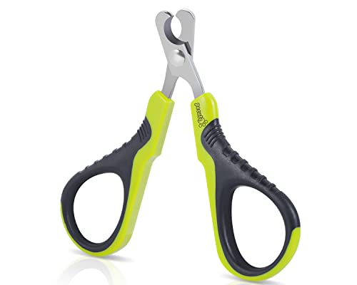 pecute Krallenschere Katzen mit 25 Grad Schneidkopf, Nagelknipser für Katzen Nagelschere, Katzennagelschneider, Cat Nail Clipper, Katzen Krallenschneider für Kleine Hunde von pecute
