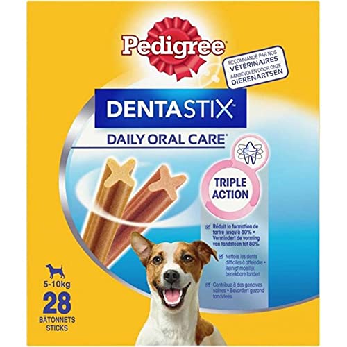 Pedigree Chiens Stamm Dentastix tägliche Mundpflege Triple Action für kleine Hunde 440G (3er-Pack) 1 von Pedigree Chiens
