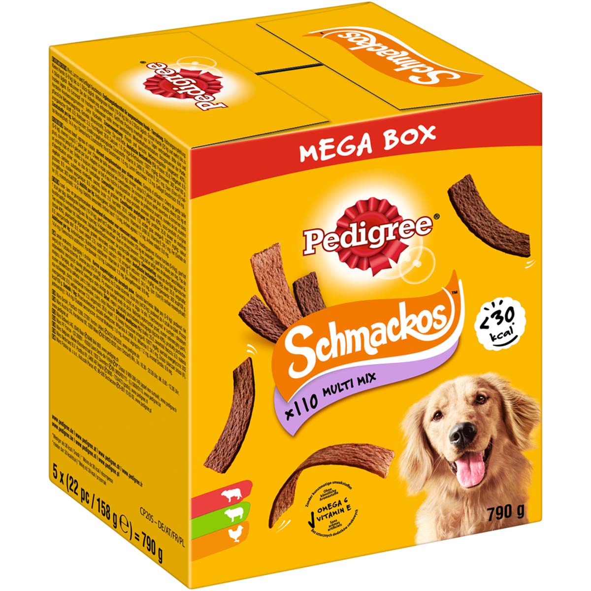 PEDIGREE Schmackos Mega Box Multi Mix 5x158g von Pedigree