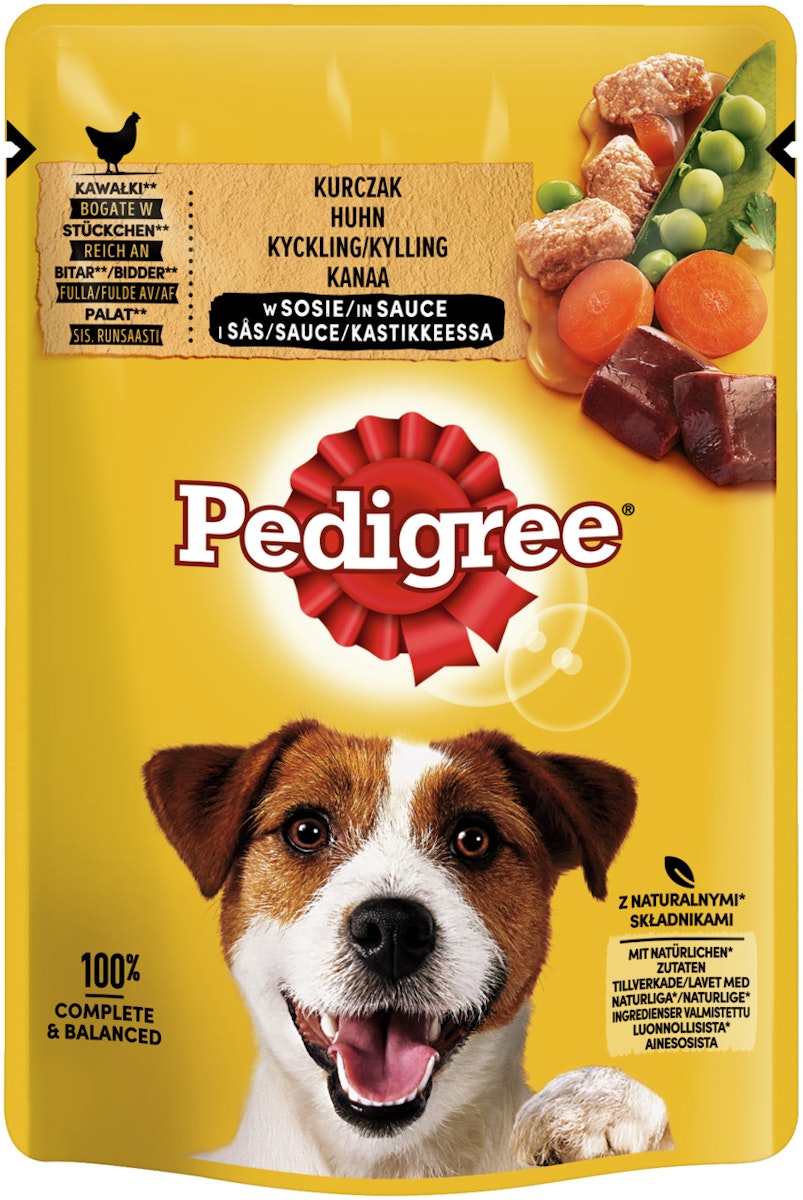 Pedigree 100 Gramm Hundenassfutter von Pedigree