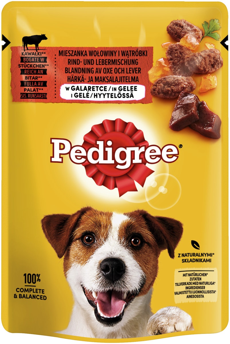 Pedigree 100 Gramm Hundenassfutter von Pedigree