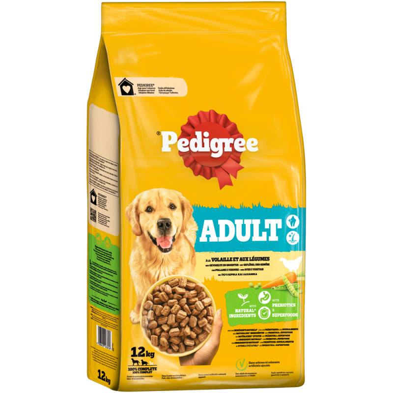 Pedigree Adult Geflügel & Gemüse - 12 kg von Pedigree
