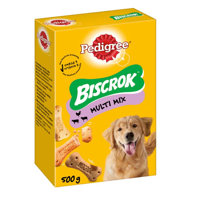 Pedigree Biscrok in 3 köstlichen Geschmacksrichtungen - 500 g von Pedigree