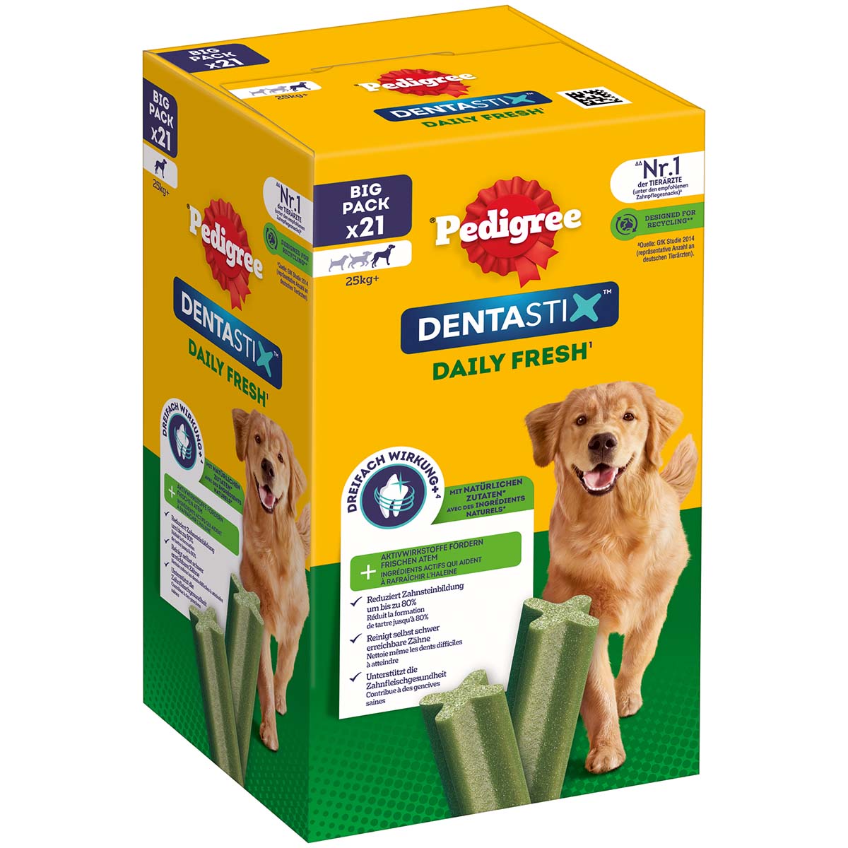 Pedigree DentaStix Daily Fresh für Große Hunde 21 Stück von Pedigree