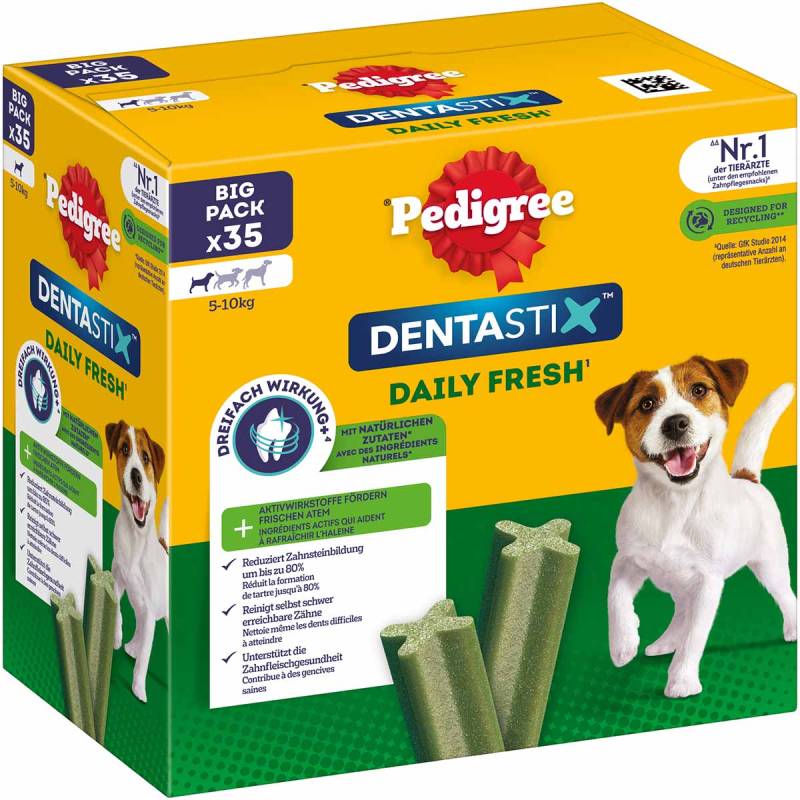 Pedigree DentaStix Daily Fresh für Kleine Hunde 35 Stück von Pedigree