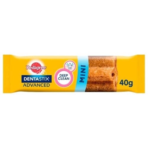 Pedigree Dentastix Advanced, Zahnpflege Kauspielzeug für kleine Hunde 5-10 kg, 12 Sticks von Pedigree