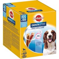 Pedigree Dentastix Daily Oral Care Megapack 105Stk für mittelgroße Hunde von Pedigree