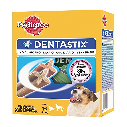 Pedigree Dentastix Mini – Snack für die Mundhygiene für Welpen und kleine Hunde Pedigree Dentastix Mini – Snack für die Mundhygiene für Welpen und kleine Hunde von Pedigree