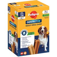 Pedigree Dentastix für mittelgroße Hunde (10-25 kg) - 28 Stück (= 720 g) von Pedigree