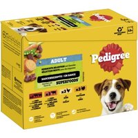 Pedigree Multipack Portionsbeutel Gemischte Selektion in Sauce 12x100g von Pedigree