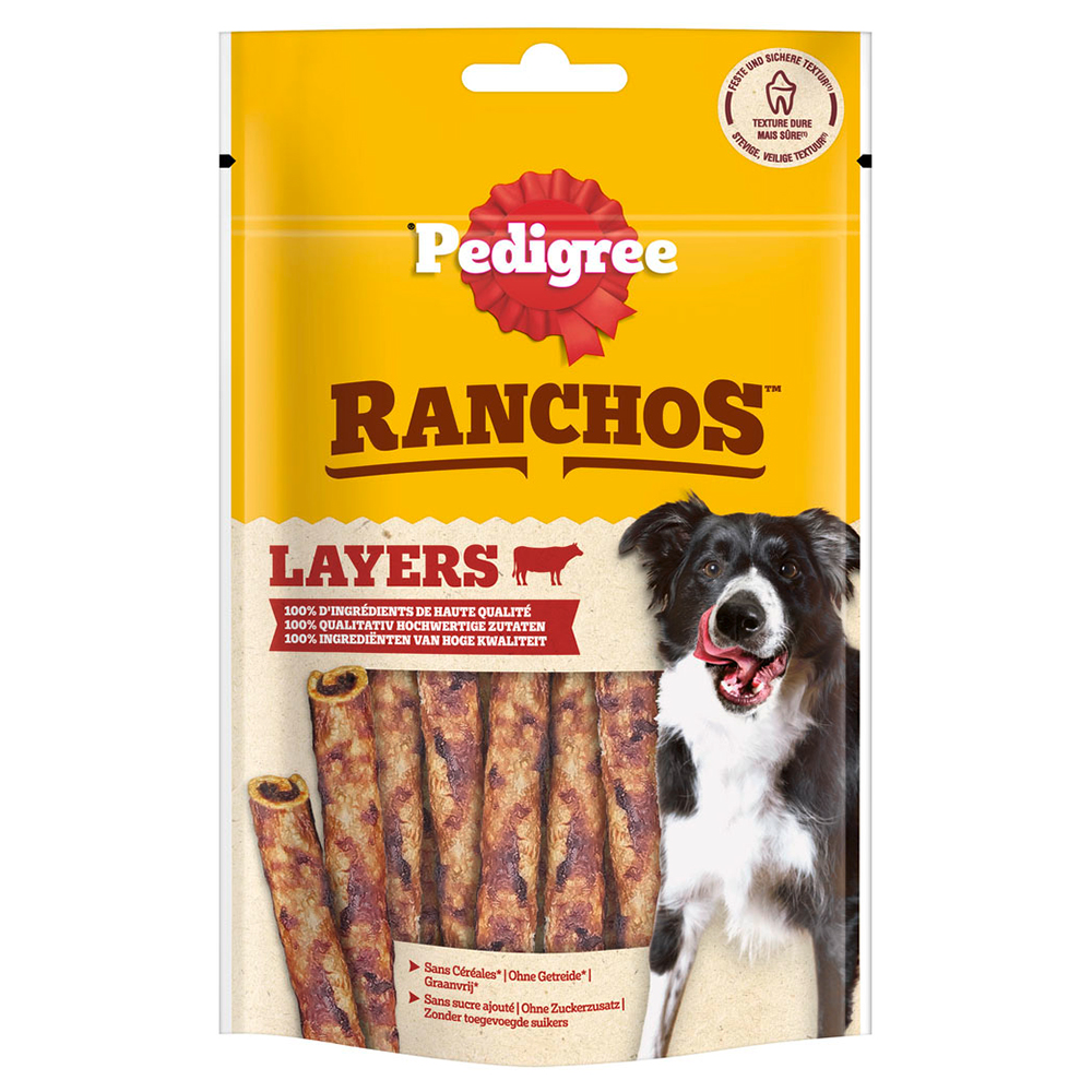 Pedigree Ranchos Layers - Rind 60 g von Pedigree