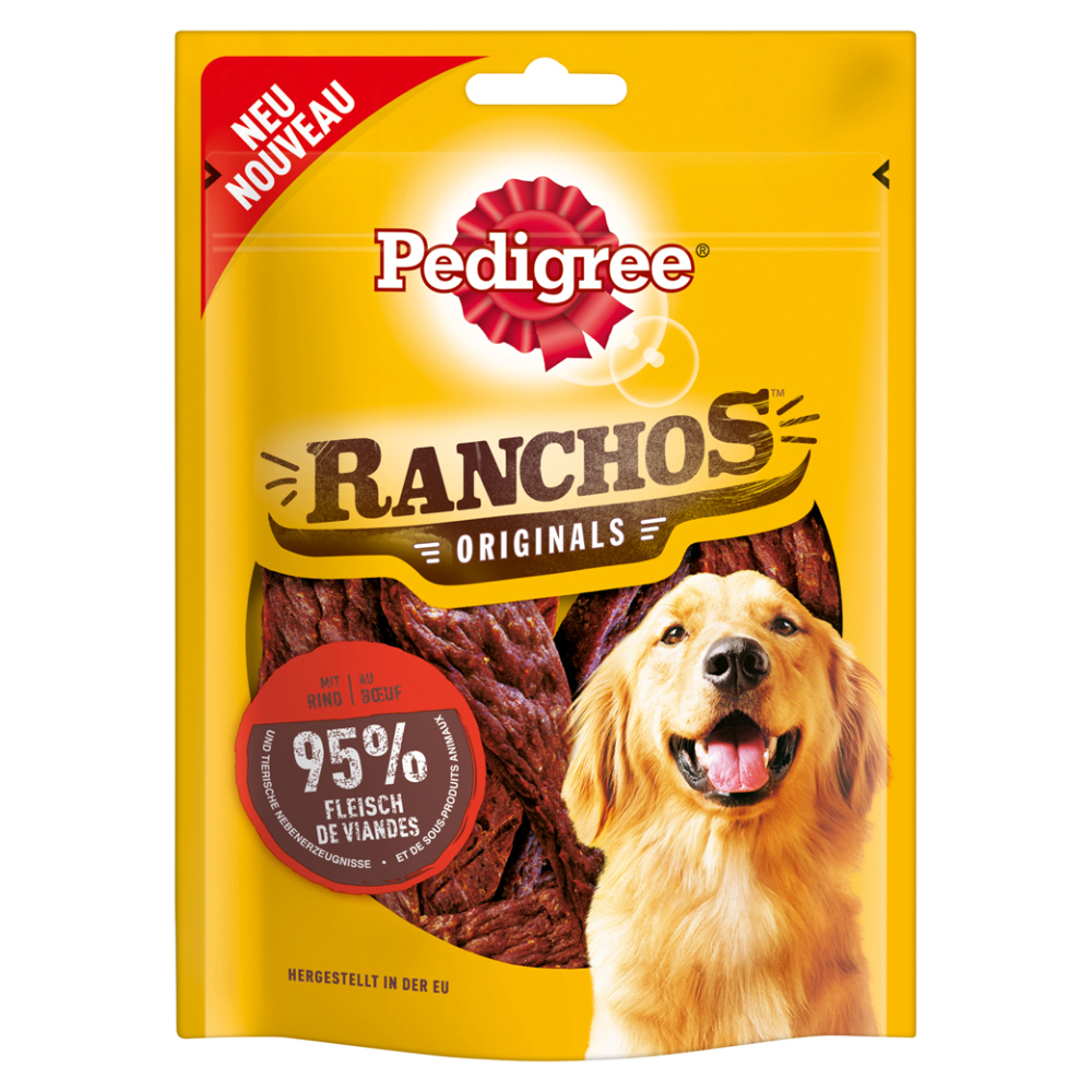 Pedigree Ranchos Originals - Sparpaket: Rind 7 x 70 g von Pedigree