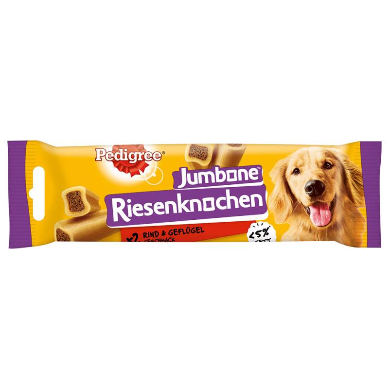 Pedigree Riesenknochen mit Rind - Sparpaket: Medium 12 x 180 g (12 x 2 Stück) von Pedigree