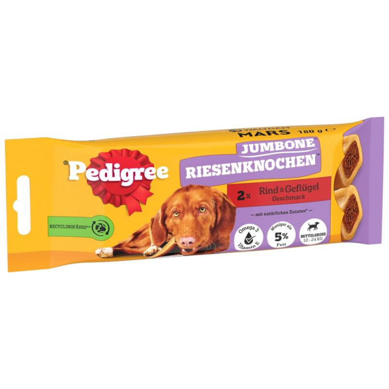 Pedigree Riesenknochen mit Rind - Medium 180 g  (2 Stück) von Pedigree