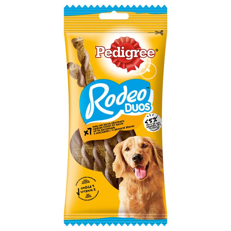 Pedigree Rodeo Duos - Huhn und Bacon (10 x 7 Stück) von Pedigree