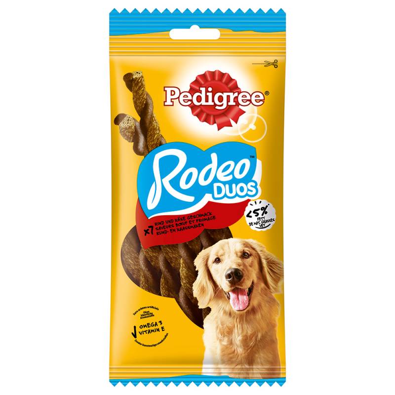 Pedigree Rodeo Duos - Rind und Käse (10 x 7 Stück) von Pedigree