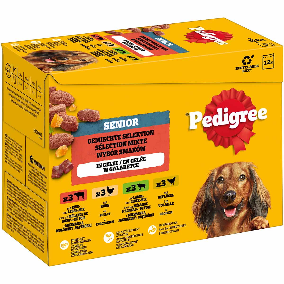 Pedigree Senior Gemischte Selektion in Gelee 24x100 g Pedigree Senior Gemischte Selektion in Gelee 24x100 g von Pedigree