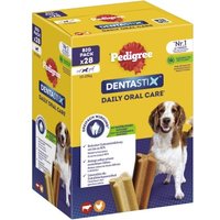 Pedigree Zahnpflege Dentastix Multipack 28 Stück für mittelgroße Hunde von Pedigree