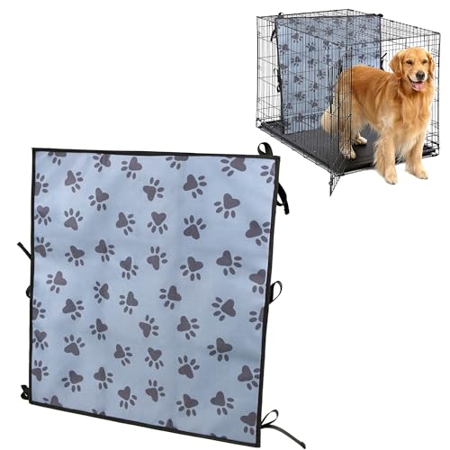 Pedobi Trennwand für Hundekäfige, 91,4 cm, robust, dick, mit Bändern, 57,1 cm H x 61 cm B, Pfotenmotiv Pedobi Trennwand für Hundekäfige, 91,4 cm, robust, dick, mit Bändern, 57,1 cm H x 61 cm B, Pfotenmotiv von Pedobi