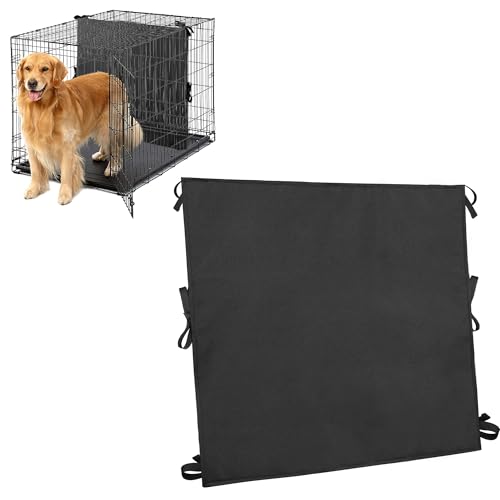 Weiche Trennwand für Hundekäfige, für 106,7 cm große Kiste, strapazierfähige, dicke Hundehütten-Trennwand mit Bändern, Schwarz, 68,6 cm H x 71,9 cm B Weiche Trennwand für Hundekäfige, für 106,7 cm große Kiste, strapazierfähige, dicke Hundehütten-Trennwand mit Bändern, Schwarz, 68,6 cm H x 71,9 cm B von Pedobi