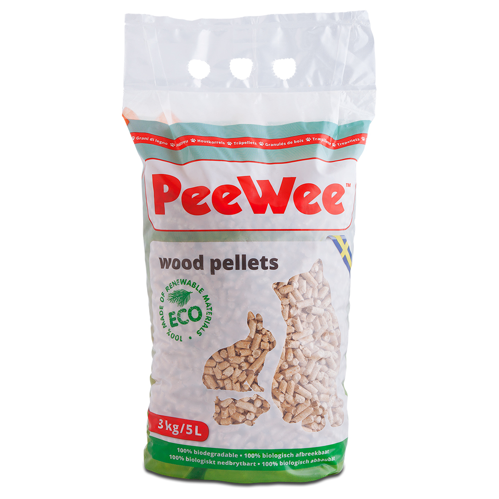 PeeWee EcoDome Starterspack - Holzstreu 3 kg von PeeWee