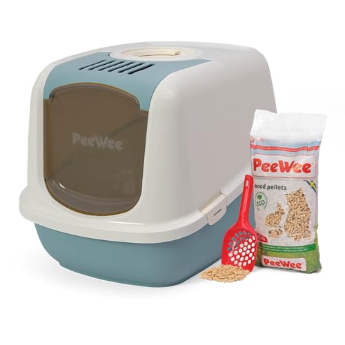 PeeWee EcoDome XXL Katzenklo mit Haube geschlossen inkl. 3kg Streu Holzpellets PeeWee EcoDome XXL Katzenklo mit Haube geschlossen inkl. 3kg Streu Holzpellets von PeeWee