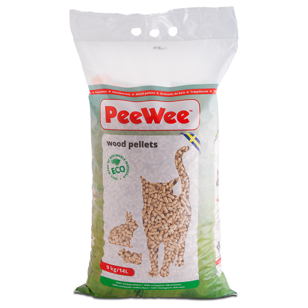 PeeWee EcoHȗs Starterspack - Holzstreu 9 kg von PeeWee