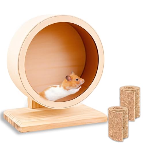 Laufrad aus Holz Ø:15cm Hamsterrad Holz Ausgestattet mit Silentpads Hamster Zubehör für Kleine Tiere Geeignet für Totoro Mouse Eichhörnchen Chinchillas Kleintier Haustier Laufrad aus Holz Ø:15cm Hamsterrad Holz Ausgestattet mit Silentpads Hamster Zubehör für Kleine Tiere Geeignet für Totoro Mouse Eichhörnchen Chinchillas Kleintier Haustier von Peelanmall