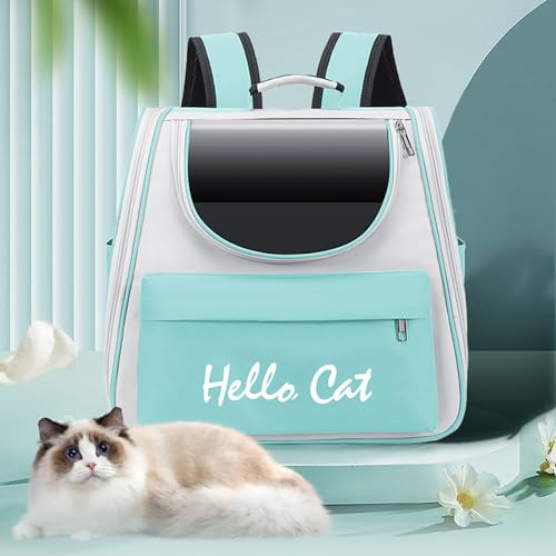Haustiertasche Katze Rucksack,Rucksack Raumkapsel,Faltbare Haustier Rucksack Hunderucksack,Reisen Atmungsaktive Rucksack,Haustier Tragetasche für Katzen und Hunde Welpen bis 7.5KG Haustiertasche Katze Rucksack,Rucksack Raumkapsel,Faltbare Haustier Rucksack Hunderucksack,Reisen Atmungsaktive Rucksack,Haustier Tragetasche für Katzen und Hunde Welpen bis 7.5KG von Peiaw