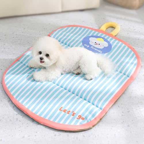 Peiaw Pfotenfrost Matte Für Katzen Und Hunde–Selbstkühlende Kühldecke,Kühlende Faltbare Hundematratze,2 -seitiges Design für alle Jahreszeiten Für Haustiere,Ideal Für Zuhause,Auto Und Garten (XL) von Peiaw