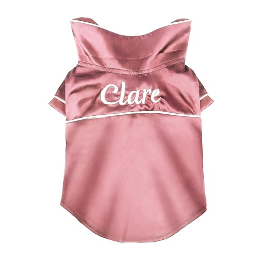 Personalisierte Haustier Pyjamas für Hund Katze, Hund Seide Pyjamas Haustier Shirts Loungewear Zweibeiner Schlafanzug Shirt Puppy Pjs Clothes Personalisierte Haustier Pyjamas für Hund Katze, Hund Seide Pyjamas Haustier Shirts Loungewear Zweibeiner Schlafanzug Shirt Puppy Pjs Clothes von Pekdi